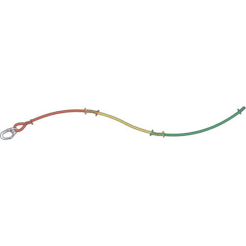 つくし　３色介錯ロープ・専用フックセット＿