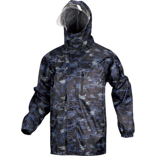 カジメイク　３２９７　ディフェンドレインスーツＥＸ　デジカモ　Ｌ＿