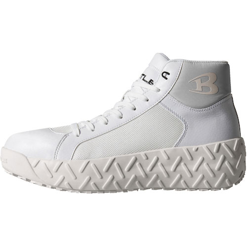 バ－トル　セーフティシューズ　３３００－２９－ＸＬ（２７～２８）ホワイト＿