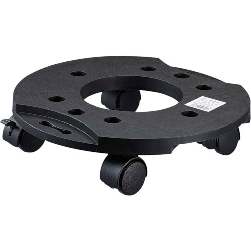 緑十字　ドーリー台車（連結可能タイプ）　ドーリーＡ　３００ｍｍΦ　耐荷重３０ｋｇ　屋外使用可＿