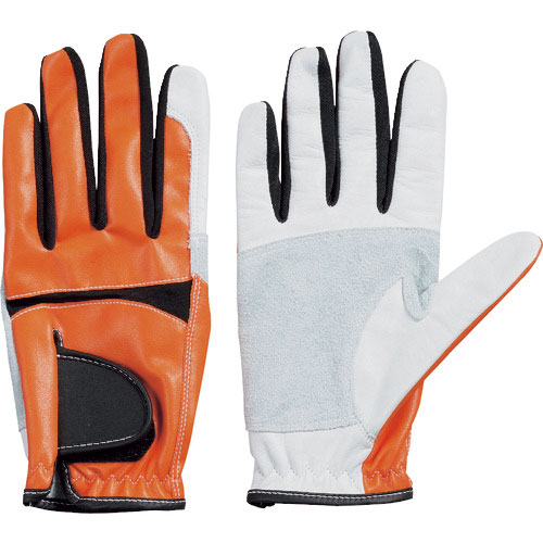 富士グローブ　ＱＴ－１０３　オレンジ　Ｍ　カルテット＿