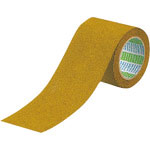 ユニット　すべり止めテープ（黄）　アルミ　１００ｍｍ幅×５ｍ巻＿