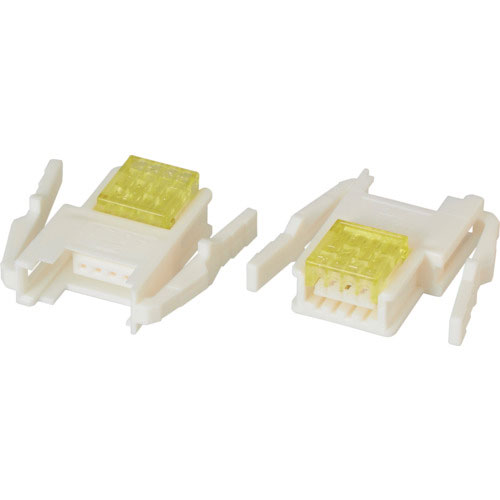 ３Ｍ　ミニ・クランプＩＩＩ　ワイヤーマウントソケット　電線中継接続用　パネルマウントタイプ　４極＿