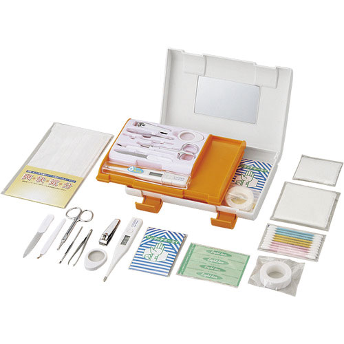 緑十字　防災用品　携帯救急箱８１１２＿