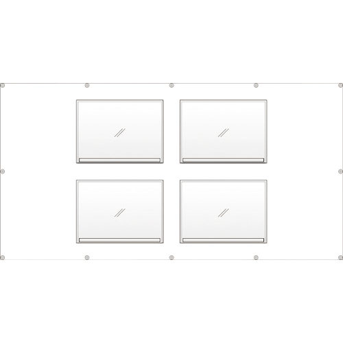 ユニット　フェンスポケットＡ３用紙４枚用＿