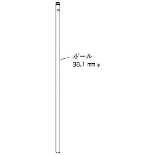 ユニット　ポール　３８．１ФＸ１８００＿
