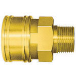 日東　ＴＳＰカプラ　真ちゅう製　ニトリルゴムＳＧ（ＮＢＲ）（めねじ取付用ソケット）　相手側Ｒｃ３／８＿