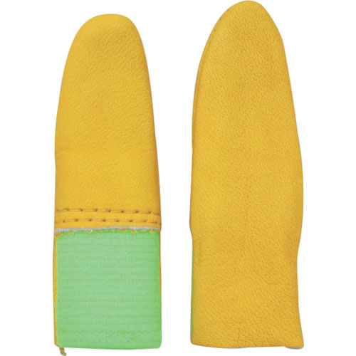 ウインセス　牛革指サック　女性　人差指用　グリーン＿