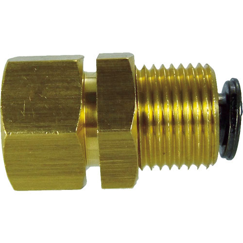 チヨダ　チューブ継手　フジフィメイルバルク（金属）　４ｍｍ・Ｒｃ１／８＿