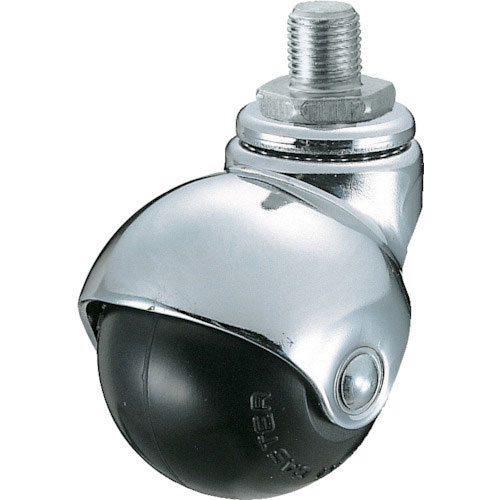 ハンマー　ねじ込み式ＷＭ１２×１．２５　旋回式ゴム車輪　４０ｍｍ＿