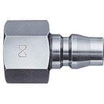 日東　ハイカプラ　鋼鉄製（おねじ取付用プラグ）相手側Ｒ１／２　耐圧力２．０Ｍｐａ（００２８９）＿