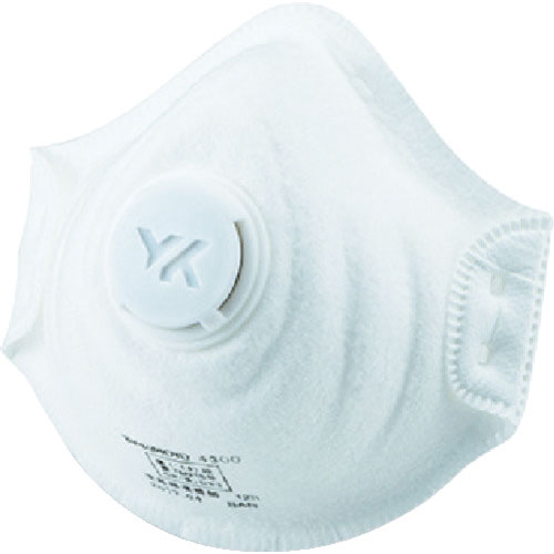 ＹＡＭＡＭＯＴＯ　使い捨て防じんマスク　ＤＳ２　排気弁付　サイドバンド式　１０５６４４０００２＿