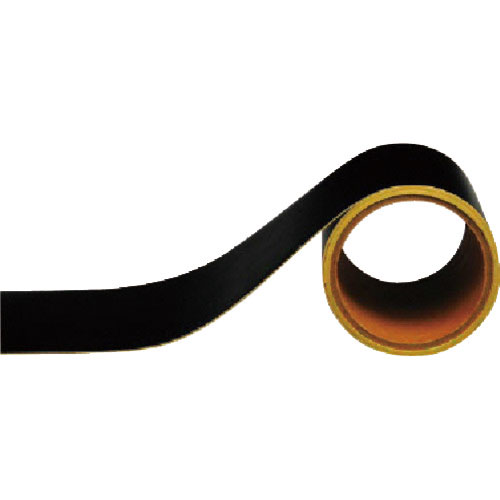 ユニット　配管識別ステッカー　黒（大）ユニクロス・１００ｍｍ幅Ｘ２ｍ＿