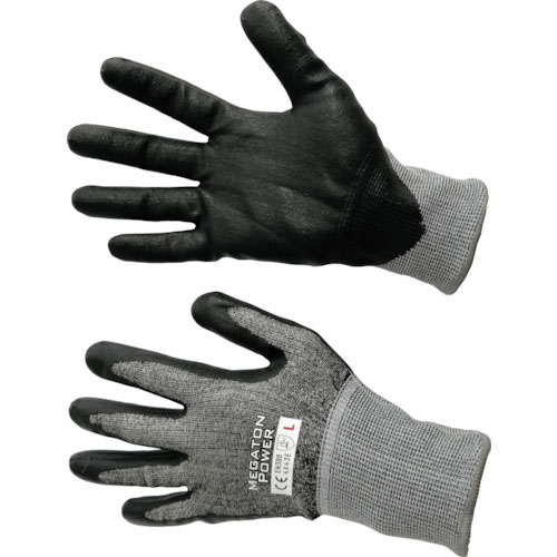 富士手袋　耐切創ニトリルコーティング　Ｌ　１８Ｇ＿