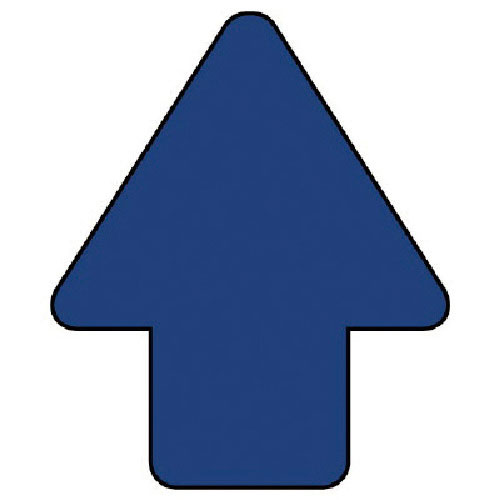 ユニット　矢印ステッカー　青・１０枚組・５８Ｘ４９＿