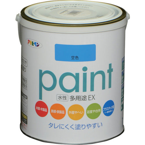 アサヒペン　水性多用途ＥＸ　１．６Ｌ　空色＿