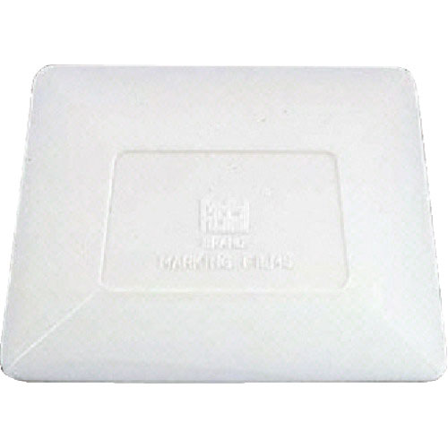 ユニット　スキージ　プラスチック製　白　７５Ｘ１０５Ｘ３．４＿