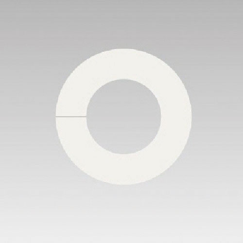 ユニット　シーリングプレート　５０Ａ（白）・１０枚組＿