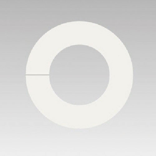 ユニット　シーリングプレート　６５Ａ（白）・１０枚組＿