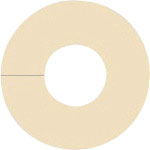 ユニット　シーリングプレート　２５Ａ（アイボリー）・１０枚組＿