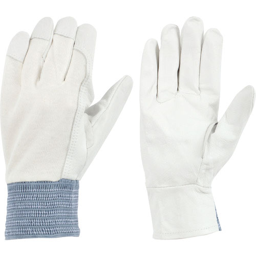 トワロン　牛表革手袋　甲メリヤス　Ｍ＿