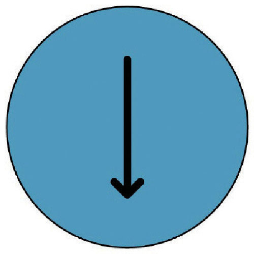 ユニット　埋設管表示ピン↓・ステンレス・６７Ｘ２５＿