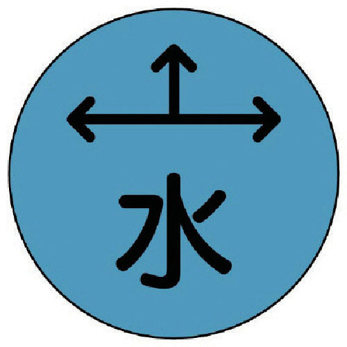 ユニット　埋設管表示ピン水・ステンレス・６７Ｘ２５＿
