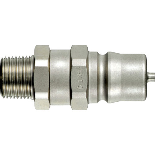 日東　ＨＳＰカプラプラグ　おねじタイプ／テーパねじ　相手側取付サイズＲｃ１／２（０７８１８）＿