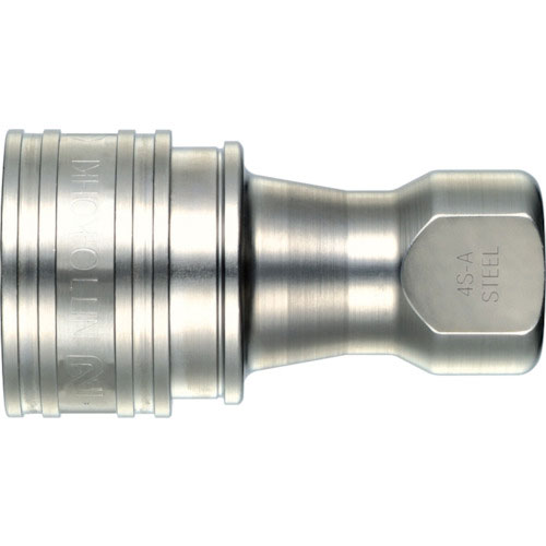 日東　ＳＰカプラ　タイプＡ　鋼鉄製　ニトリルゴムＮＢＲ（ＳＧ）相手側取付サイズＲ１／２（０７９０７）＿