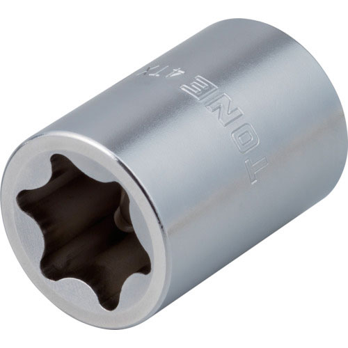 ＴＯＮＥ　Ｅ型トルクスソケット　呼びＮＯ．Ｅ２０　差込角１２．７ｍｍ＿