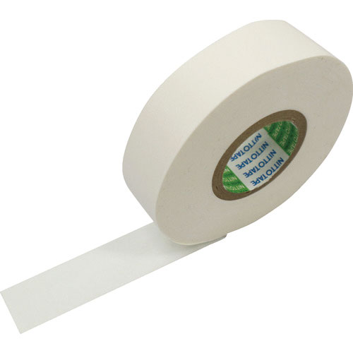 日東　（日東シンコー）電気絶縁用アセテート粘着テープ　ＮＯ．５　１９ｍｍ×２０ｍ　ホワイト＿