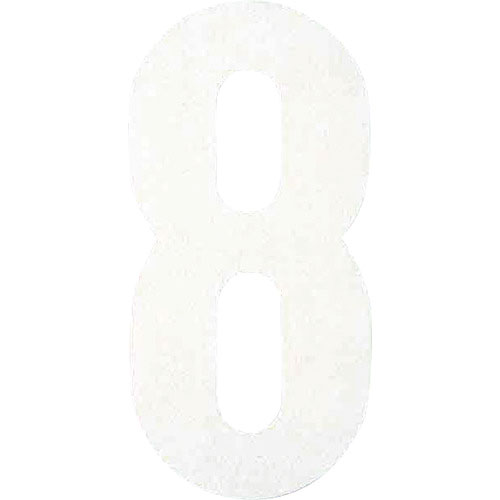 アトムペイント　フロアサイン小　ナンバー８＿