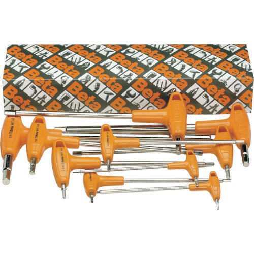 ベータ　Ｔ形ハンドルヘキサゴンレンチ　インチサイズ　９６Ｔ／ＡＳ８　８本セット＿