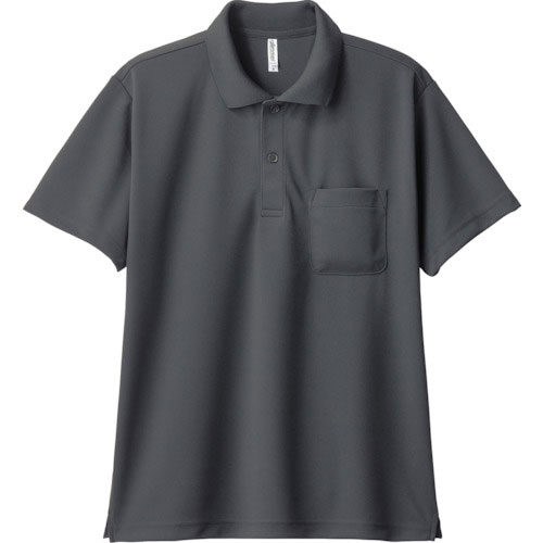 ｇｌｉｍｍｅｒ　ドライポロシャツー００３３０－ＡＶＰ－ダークグレー－ＬＬ＿