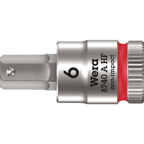 Ｗｅｒａ　８７４０Ａ　ＨＦソケット　Ｈｅｘ－Ｐｌｕｓ　６．０ｘ２８ｍｍ＿