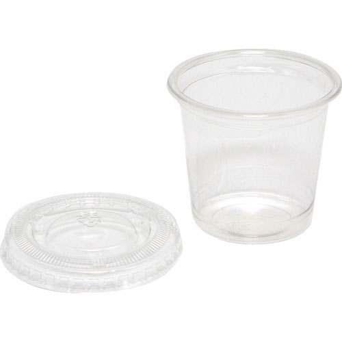 ＨＥＩＫＯ　透明カップ　Ａ－ＰＥＴ　１オンス　３０ｍｌ　フタセット　５０組入り＿