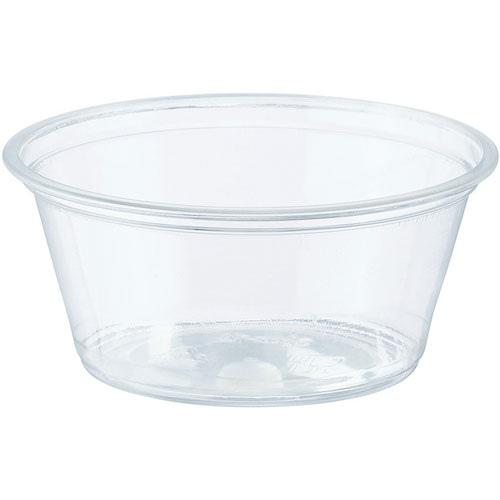 ＨＥＩＫＯ　透明カップ　Ａ－ＰＥＴ　３．２５オンス　浅型　５０個入り＿