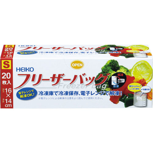 ＨＥＩＫＯ　フリーザーバッグ　Ｓ　２０枚入り＿