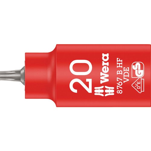 Ｗｅｒａ　８７６７　Ｂ　ＶＤＥ　絶縁ホールディングファンションビットソケット　ＴＸ　２０＿
