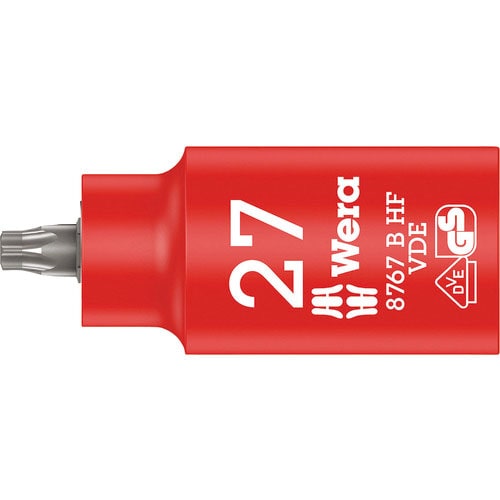 Ｗｅｒａ　８７６７　Ｂ　ＶＤＥ　絶縁ホールディングファンションビットソケット　ＴＸ　２７＿
