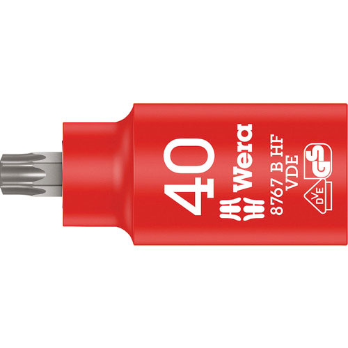 Ｗｅｒａ　８７６７　Ｂ　ＶＤＥ　絶縁ホールディングファンションビットソケット　ＴＸ　４０＿