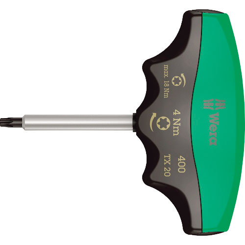 Ｗｅｒａ　４００　トルクドライバーＴ型　トルクス　ＴＸ２０　／　４．０　Ｎｍ＿