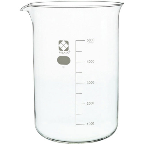 ＳＩＢＡＴＡ　ビーカー　５Ｌ＿
