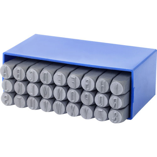 グラブレム　英字刻印セット　丸面スタンダード　Ａ～Ｚ　８ｍｍ＿