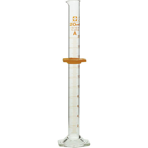 ＳＩＢＡＴＡ　メスシリンダー　スーパーグレード　２０ｍＬ＿