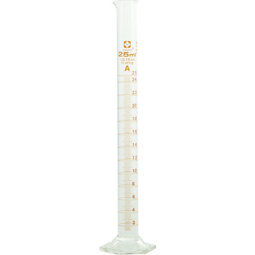 ＳＩＢＡＴＡ　メスシリンダー　スーパーグレード　２５ｍＬ＿