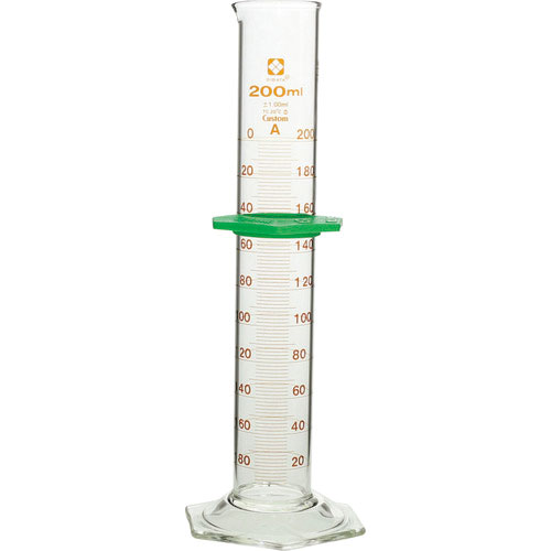ＳＩＢＡＴＡ　メスシリンダー　カスタムＡ　２００ｍＬ＿
