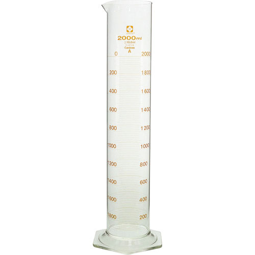 ＳＩＢＡＴＡ　メスシリンダー　カスタムＡ　２Ｌ＿