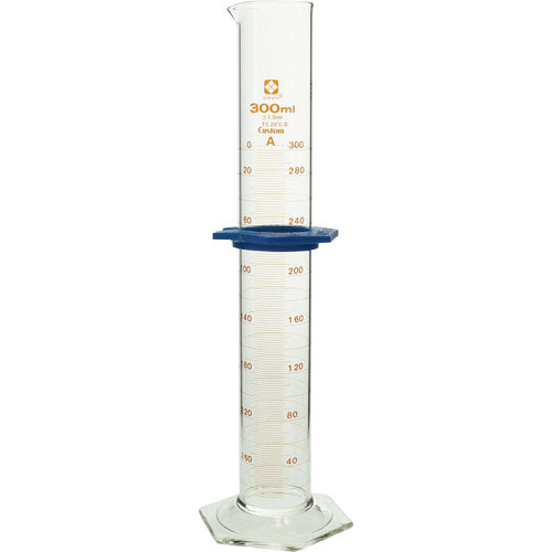 ＳＩＢＡＴＡ　メスシリンダー　カスタムＡ　３００ｍＬ＿
