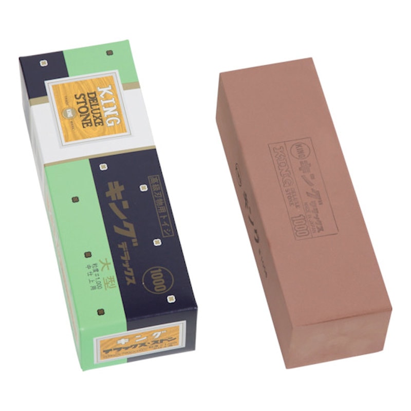 キング砥石　キングデラックス大型（１０００）　２０９×７０×６０＿